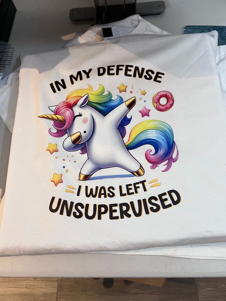 In My Defense Unicorn Tee